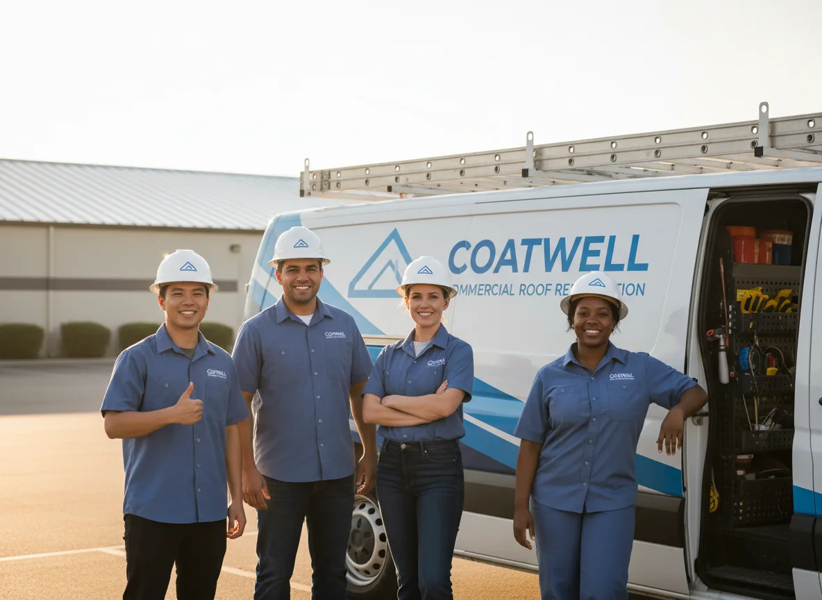 Commercial roof coating company in Fall City, WA